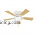Hunter 52138 Hunter Haskell Ceiling Fan with Light  42"  Fresh White - B0777HNPJ9
